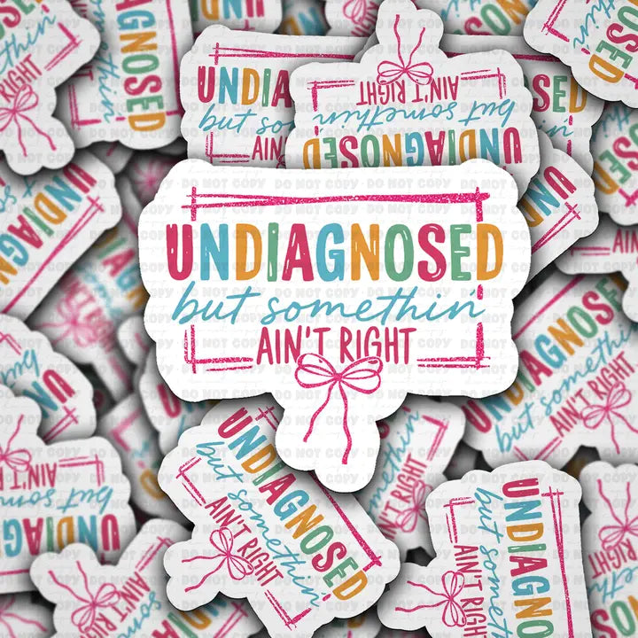 It's Transfer Time - Die Cut Sticker - Undiagnosed