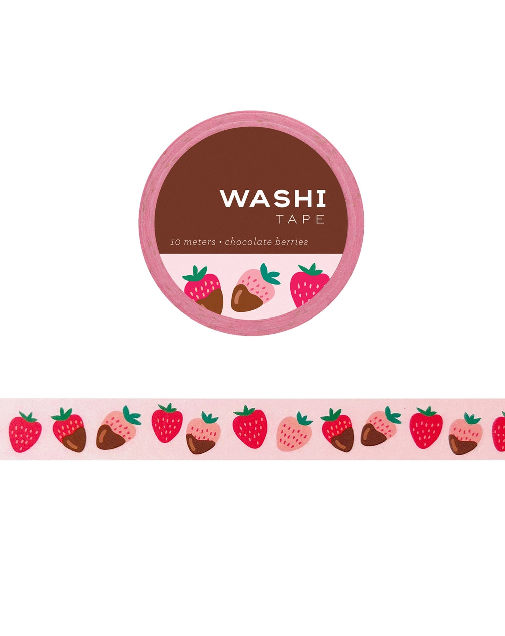 Girl of ALL WORK - Washi tape - 15mm - Chocolate Berries