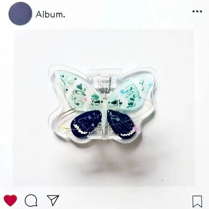 Oria & Co - Planner Clip - Acrylic Butterfly