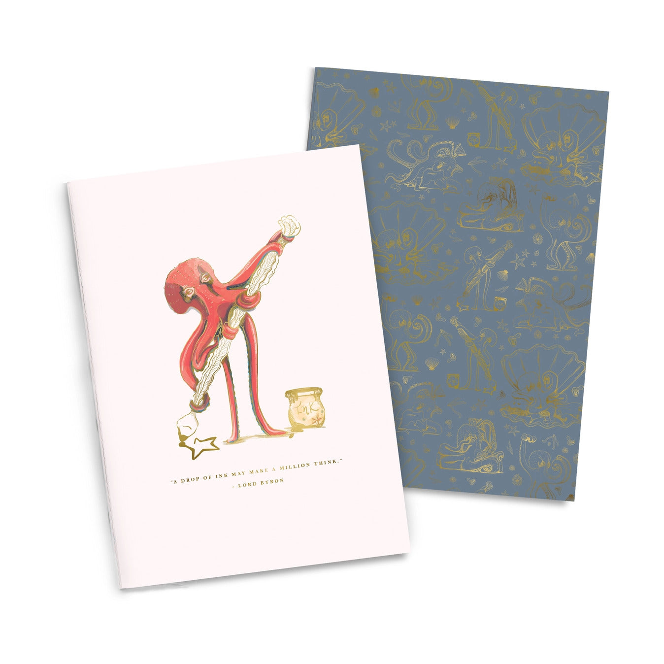 Good JuJu - Inky Octopus Notebook Duo