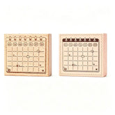NoteMood - Wooden Stamp - Cat Planner