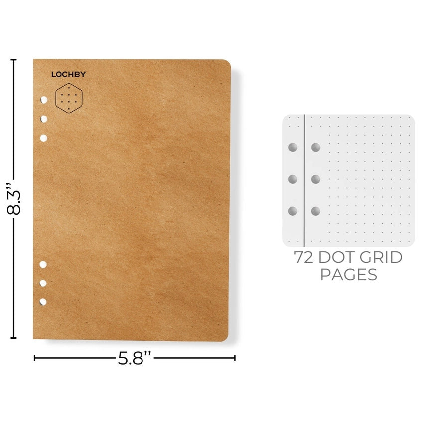 LOCHBY - Tomoe River Binder Refills - A5
