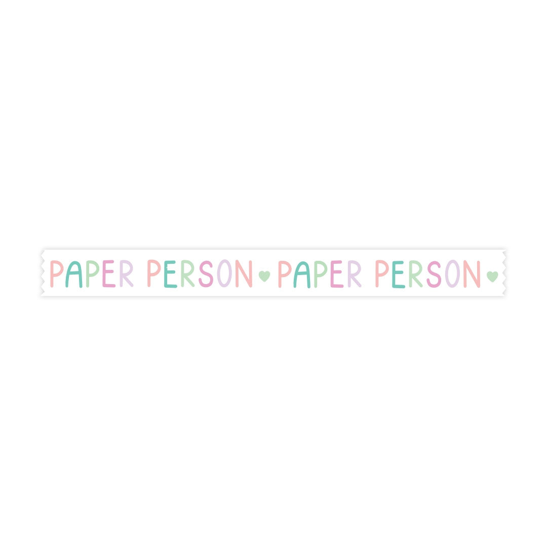 The Paper + Craft Pantry - Paper Person Washi Tape