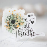 Savannah and James Co - Vinyl Sticker - Just Breathe