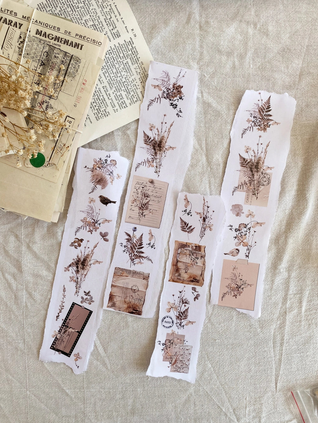 Chapteries - Dried Flowers Pet Tape