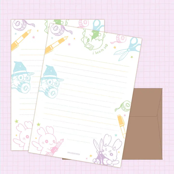 Sakuradragon - Stationery Party Letter Set