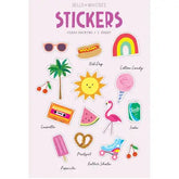 Girl of All Work - Bells & Whistles Stickers Clear Backed  - Summer