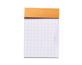 Rhodia #10 Classic Staplebound Notepad - Orange