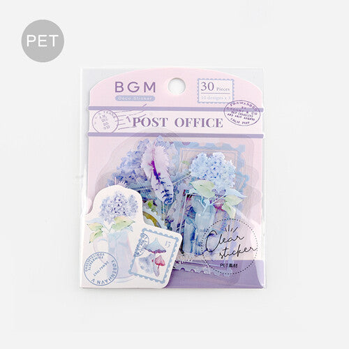 BGM - Post Office Sticker Flakes - Garden Lavender