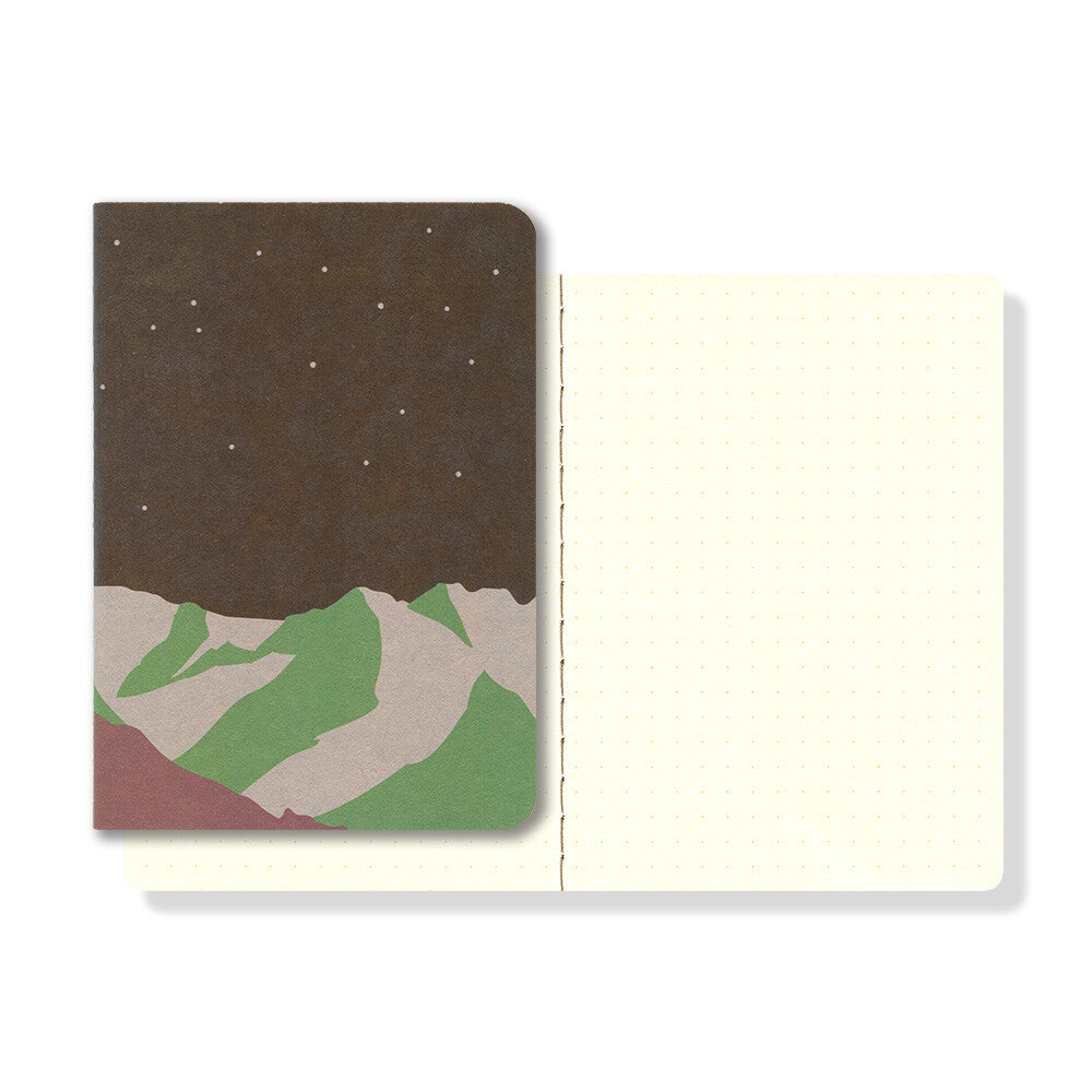 Yamamoto Paper Ro-Biki Shape Series Mountain Night