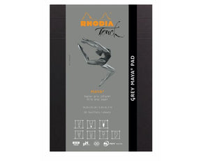 Rhodia Touch Maya Pad - Grey - Cross- A5 50 Sheets