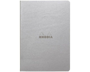 Rhodia Sewn Spine Rhodiarama A5 Notebook Silver