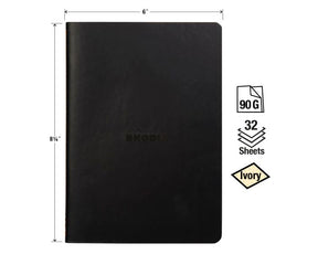 Rhodia Sewn Spine Rhodiarama A5 Notebook Black