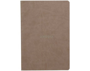 Rhodia Sewn Spine Rhodiarama A5 Notebook Taupe