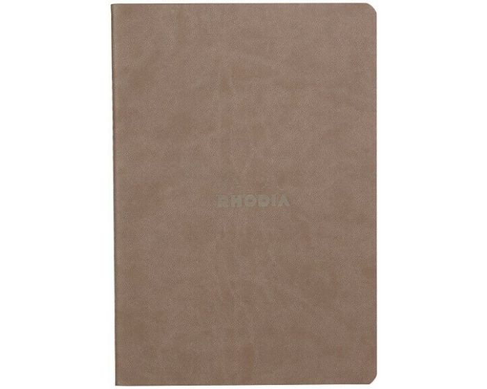 Rhodia Sewn Spine Rhodiarama A5 Notebook Taupe