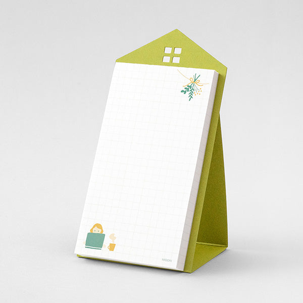 Midori Stand Memo Pad - Vertical Pattern - Free Style