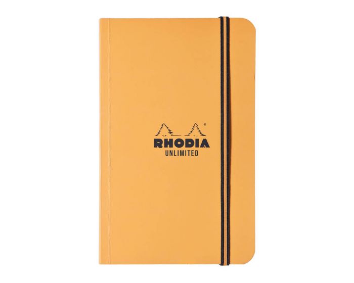 Rhodia Unlimited Pocket Notebook 3.5 x 5.5 Orange
