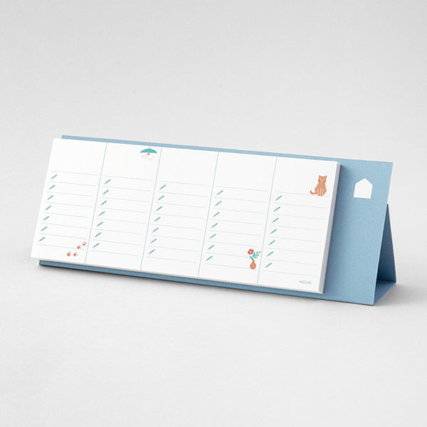Midori Stand Memo Pad- Horizontal Pattern - To Do