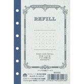 Tsubame - Personal Organizer Mini 6 Size Refill - 5mm Dot