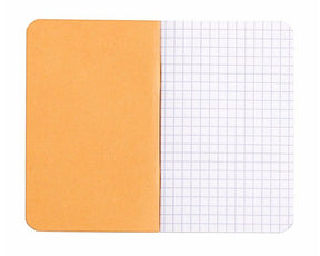 Rhodia Classic Side Staplebound Notebook 3 x 4 ¾- Orange, Graph