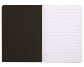 Rhodia Classic Side Staplebound Notebook 8 1/4 x 11 3/4- Black, Lined