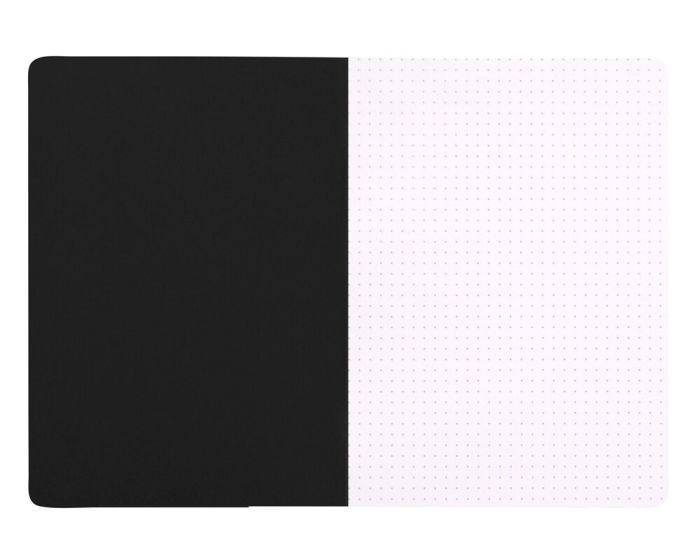 Rhodia Classic Side Staplebound Notebook 6 x 8 1/4- Black, Dot