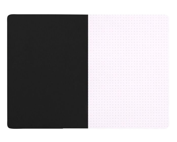 Rhodia Classic Side Staplebound Notebook 8 1/4 x 11 3/4- Black, Dot