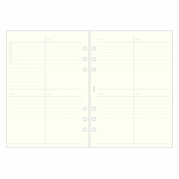 Raymay Davinci Note Refills A5 - Weekly