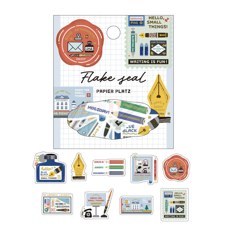 Papier Platz x Eric Small Things Sticker Flakes - Writing Utensils