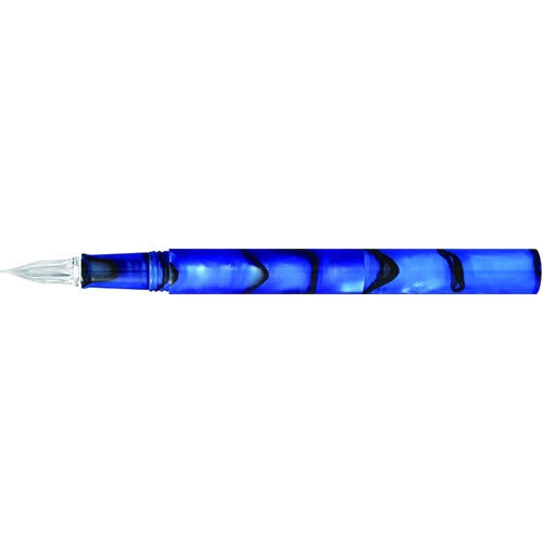 Teranishi Guitar Glass Dip Pen - Cosmo Blue