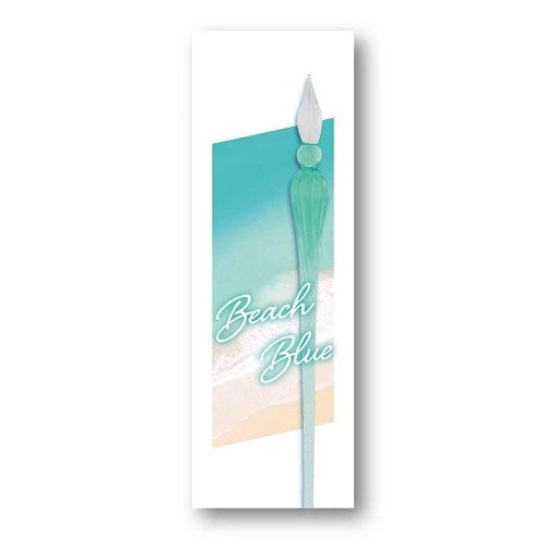 Komamono - Nippan Glass Dip Pen Set - Beach Blue
