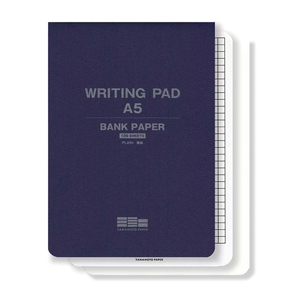 Yamamoto Writing Pad Bank Paper -  A5