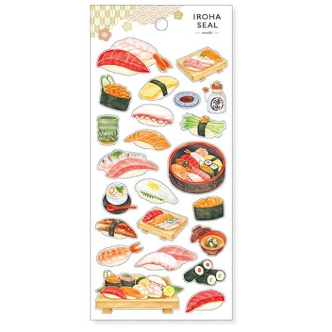 Mind Wave Stickers- Sushi