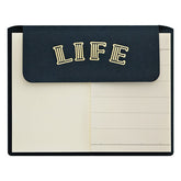 Life Stationery Sticky Notes With Cover - Black