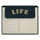 Life Stationery Sticky Notes With Cover - Black