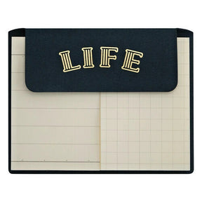 Life Stationery Sticky Notes With Cover - Black