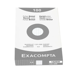 Exacompta Bristol Index Cards