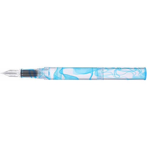 Teranishi Guitar Glass Dip Pen - Aqua Blue