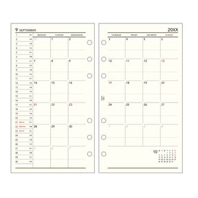 Raymay 2026 Bible Size Trend Planner - 15mm Ring Size