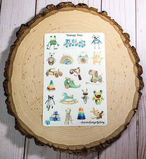Sakura Design Gallery - Vinyl Stickers - Vintage Toys