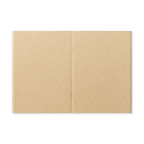 TRAVELER'S COMPANY Passport Sized Refill - 009  Kraft Paper