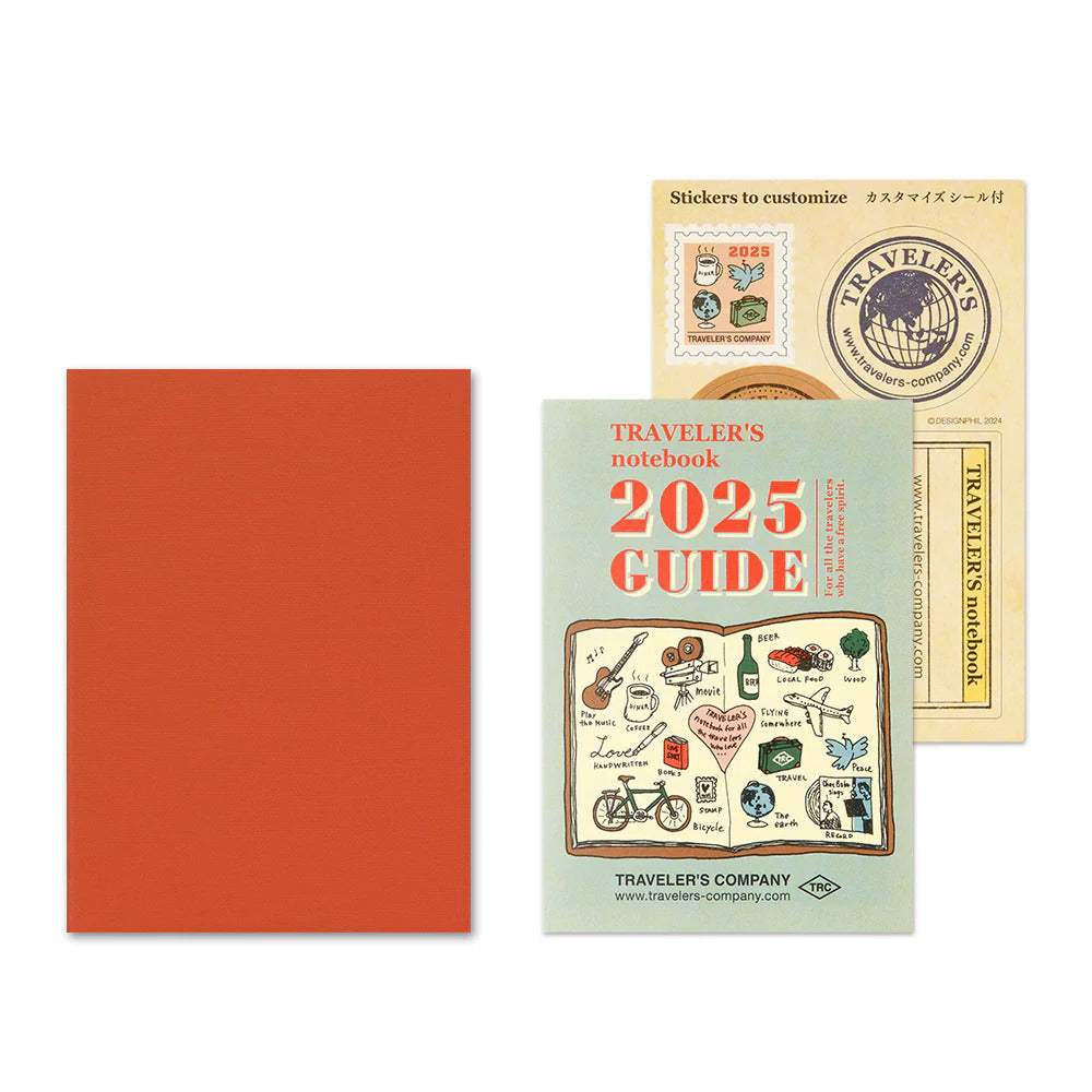 TRAVELER'S COMPANY Passport Size Diary 2025 - Monthly