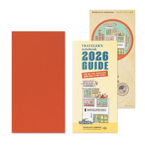 TRAVELER'S COMPANY Regular Size Diary 2026 - Monthly