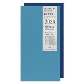 TRAVELER'S COMPANY Regular Size Diary 2026 - Weekly + Memo