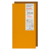 TRAVELER'S COMPANY Vertical Size Diary 2026 - Weekly