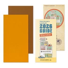 TRAVELER'S COMPANY Vertical Size Diary 2026 - Weekly