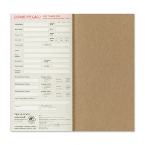 TRAVELER'S COMPANY Vertical Size Diary 2026 - Weekly