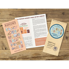 TRAVELER'S COMPANY Vertical Size Diary 2027 - Weekly