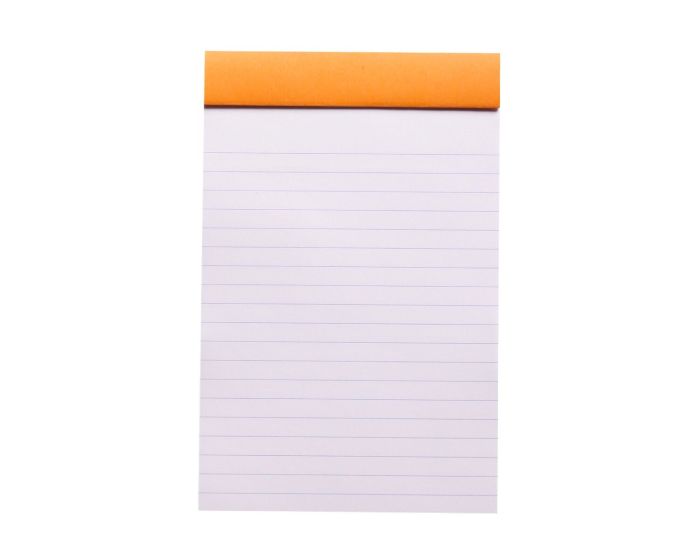 Rhodia #14 Classic Staplebound Notepad - Orange