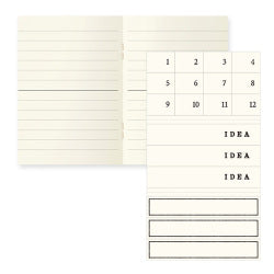 Midori MD Paper A7 Notebook Light (3 Pack)
